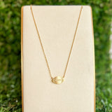 Gameday Glam Football Necklace