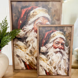 Santa In Red With Gold - 10x16