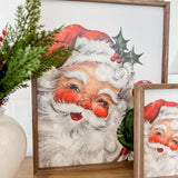 Santa With Candy Cane - 16x20