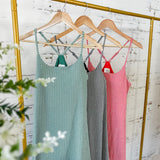 Checkered Knit Active Dress