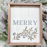 Merry Bells Greenery - 8x10