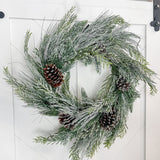 Green Pine Wreath