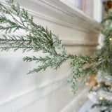 6' Frosted Prickly Juniper Garland