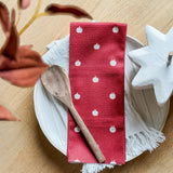 Dotty Apple Tea Towel