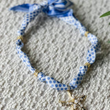 Scarf Tie Charm Necklace