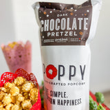 Chocolate Pretzel Popcorn