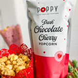 Dark Chocolate Cherry Popcorn