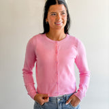 Classic Button Front Knit Cardigan