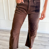 Low Rise Barrel Jeans
