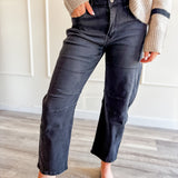 Low Rise Barrel Jeans