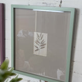 Wood Framed Glass Matte Photo Frame