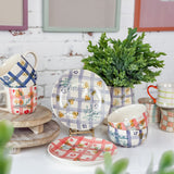Hand-Painted Stoneware Bowl