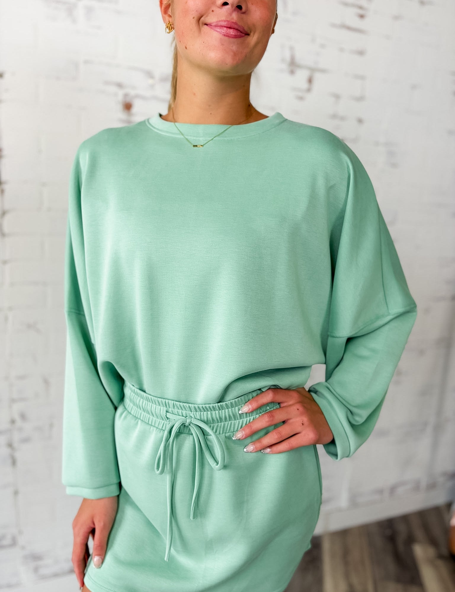 Dolman Sleeve Sweatshirt