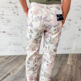 Saige Floral Straight Leg Jeans