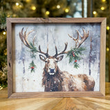 Holiday Caribou | 10x8