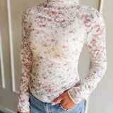 Lace Long Sleeve Top