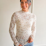 Lace Long Sleeve Top