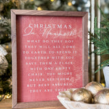 Christmas In Heaven Red | 8x10