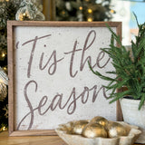 Festive Tis The Season White | 12x12