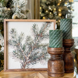 Simple Pine Branches | 12x12