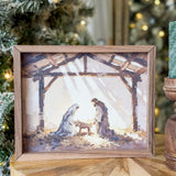 Holy Night Small Manger | 10x8