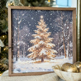 Glowing Light Christmas Tree | 16x16