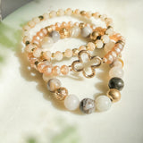 Blush Horizon Bracelet Set