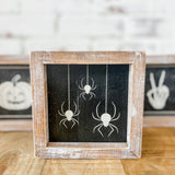 Spider/Leaf Reversible Sign