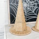 Large Twine Witch Hat