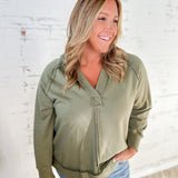 Olive Hoodie