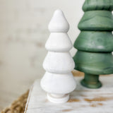 7" White Tiered Tree