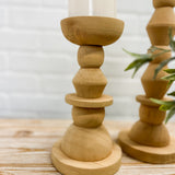 Wooden Candle Sticks