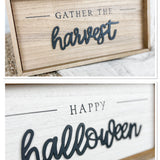 Harvest/Halloween Frame