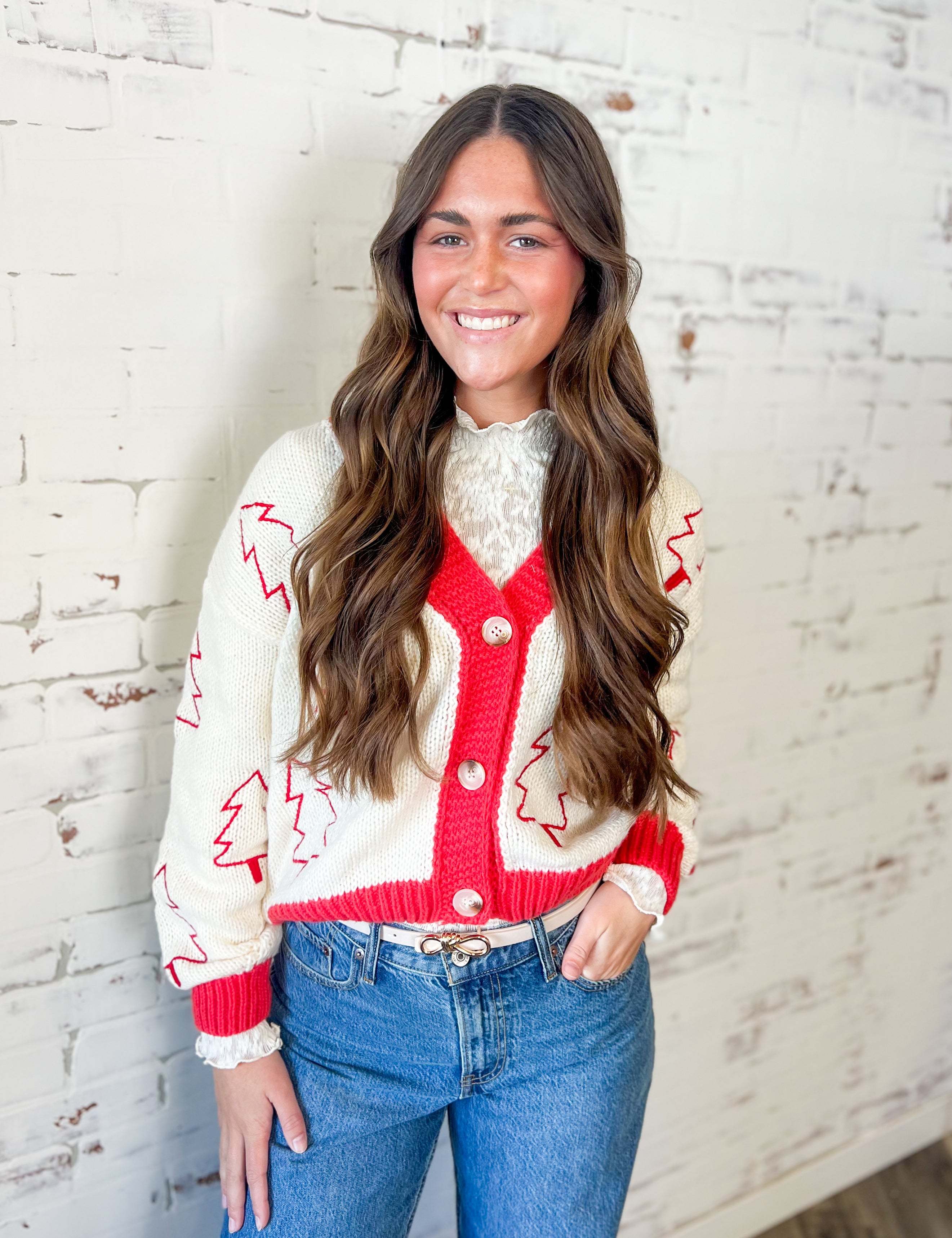 Holiday Tree Trim Cardigan