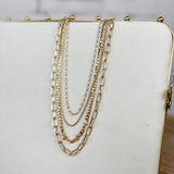 Multi-Layered Chain Necklace