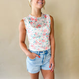 The Petal Pop Mesh Tank