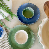 8" Scalloped Plate