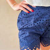 Seaside Stroll Eyelet Shorts
