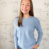 Sky Pocket Sweater
