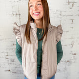 Ruffle Up Vest