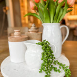 Stoneware Creamer Pitcher