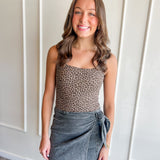Tie It All Together Mini Skirt