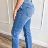 Ankle Straight Jeans