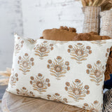 Floral Print Pillow