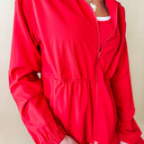 Cinched Peplum Jacket