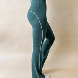 Piped Flare Legging