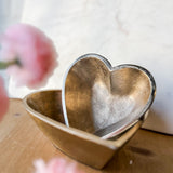 Brass Heart Bowls