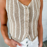 Buttoned-Up Babe Vest