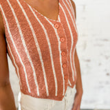 Buttoned-Up Babe Vest