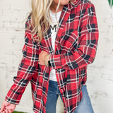 Collegiate Plaid Top